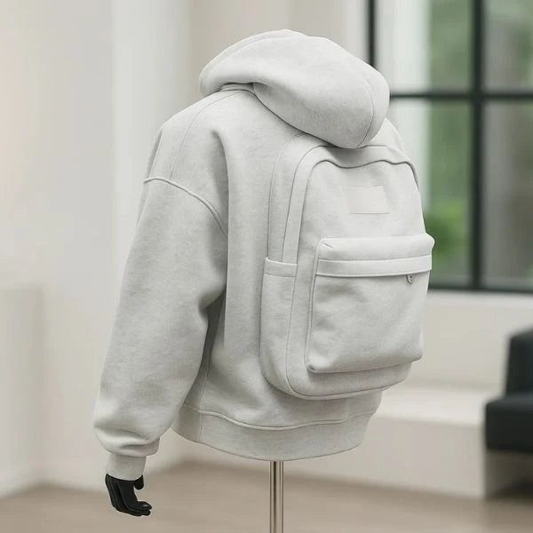 Sırtçantalı Hoodie